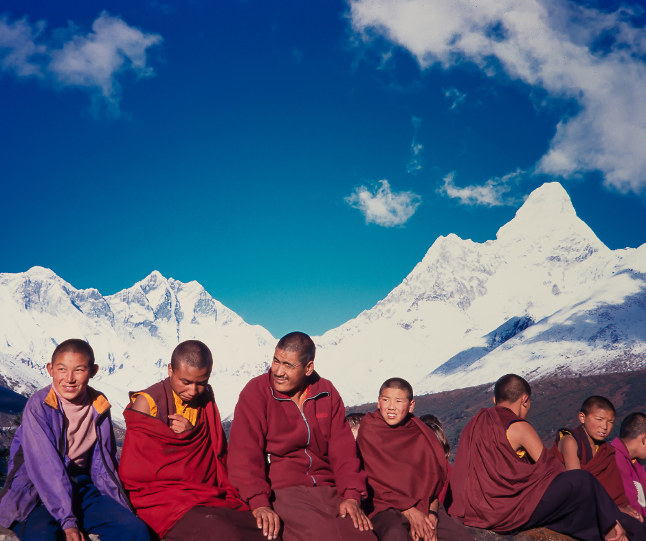 Bhutanese Monks